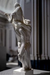 Jago, Ajax et Cassandre, musée Jago à Naples en Italie