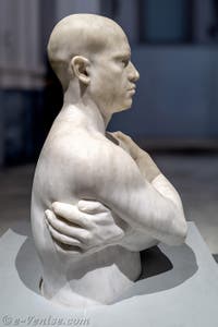 Jago, Autoportrait, musée Jago à Naples en Italie