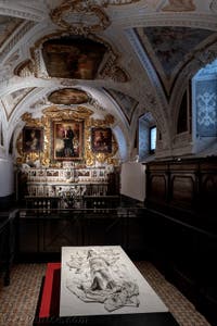 Jago, Le Fils Voilé, chapelle dei Bianchi, basilique San Severo fuori le mura à Naples en Italie
