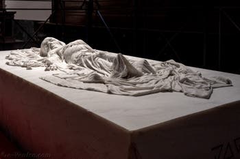 Jago, Le Fils Voilé, chapelle dei Bianchi, basilique San Severo fuori le mura à Naples en Italie