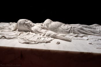 Jago, Le Fils Voilé, chapelle dei Bianchi, basilique San Severo fuori le mura à Naples en Italie