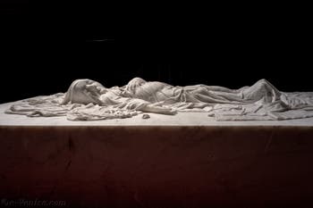 Jago, Le Fils Voilé, chapelle dei Bianchi, basilique San Severo fuori le mura à Naples en Italie