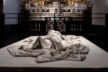 Jago, Le Fils Voilé, chapelle dei Bianchi, basilique San Severo fuori le mura à Naples en Italie