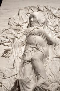 Jago, Le Fils Voilé, chapelle dei Bianchi, basilique San Severo fuori le mura à Naples en Italie