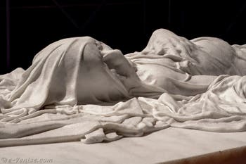 Jago, Le Fils Voilé, chapelle dei Bianchi, basilique San Severo fuori le mura à Naples en Italie