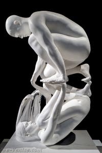 Jago, Narcisse, musée Jago à Naples en Italie