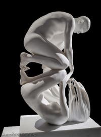 Jago, Narcisse, musée Jago à Naples en Italie