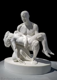 Jago, Pietà, musée Jago à Naples en Italie
