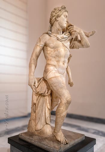 Achille et Troïlus, Collection Farnèse, musée archéologique de Naples en Italie