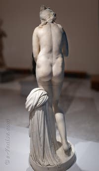 Aphrodite pudique type capitoline, Herculanum, musée archéologique de Naples en Italie