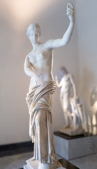 Aphrodite triomphante, Amphithéâtre de Capoue , musée archéologique de Naples en Italie
