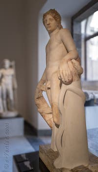 Apollon Hélios, Temple de Mercure, Baia, musée archéologique de Naples en Italie