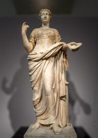 Artémis type Lanarca, Baia, musée archéologique de Naples en Italie