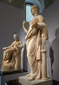 Artémis type Lanarca, Baia, musée archéologique de Naples en Italie