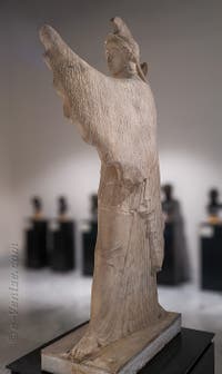 Athéna Promachos, villa des Papyrus, Herculanum, musée archéologique de Naples en Italie
