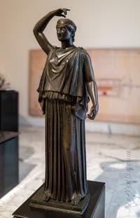 Danaïde, Villa des Papyrus, Herculanum, musée archéologique de Naples en Italie