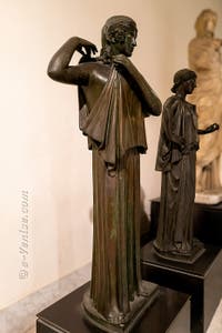 Danaïde, Villa des Papyrus, Herculanum, musée archéologique de Naples en Italie