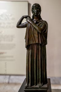 Danaïde, Villa des Papyrus, Herculanum, musée archéologique de Naples en Italie