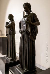 Danaïde, Villa des Papyrus, Herculanum, musée archéologique de Naples en Italie