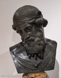 Dyonisos-Platon, Villa des Papyrus, Herculanum, musée archéologique de Naples en Italie