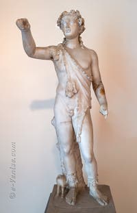Dionysos Osiris, Temple d'Isis, Pompéi, musée archéologique de Naples en Italie