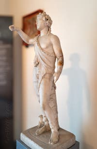 Dionysos Osiris, Temple d'Isis, Pompéi, musée archéologique de Naples en Italie