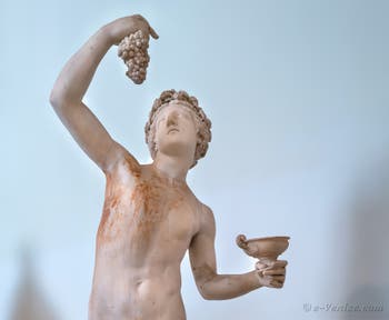 Dionysos Bacchus, Collection Farnèse, musée archéologique de Naples en Italie