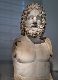Jupiter Capitolinus, Capitolium, Cuma, musée archéologique de Naples en Italie