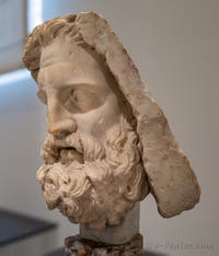 Jupiter, Collection Farnèse, Capitolium, Pompéi, musée archéologique de Naples en Italie