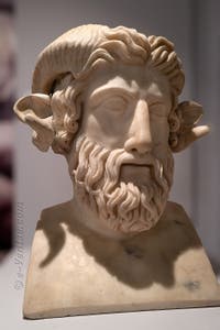Hermès de Zeus-Ammon, Herculanum, musée archéologique de Naples en Italie