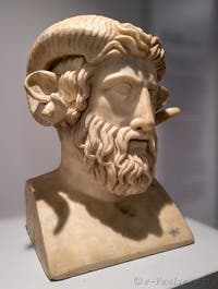 Hermès de Zeus-Ammon, Herculanum, musée archéologique de Naples en Italie