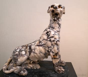 Panthère tachetée, Collection Farnèse, musée archéologique de Naples en Italie
