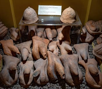 Seins et pénis, Cabinet érotique, Musée Archéologique de Naples