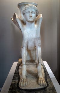 Sphynx, Casa del Fauno, Pompéi, musée archéologique de Naples en Italie