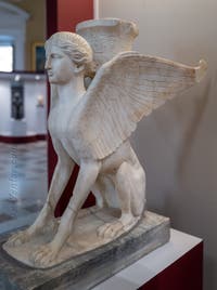 Sphynx, Casa del Fauno, Pompéi, musée archéologique de Naples en Italie