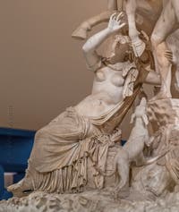 Le Taureau Farnèse et le Supplice de Dircé, Collection Farnèse, musée archéologique de Naples en Italie