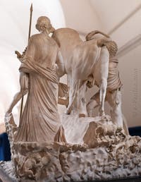Le Taureau Farnèse et le Supplice de Dircé, Collection Farnèse, musée archéologique de Naples en Italie