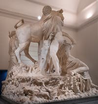 Le Taureau Farnèse et le Supplice de Dircé, Collection Farnèse, musée archéologique de Naples en Italie