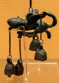 Tintinnabulum, phallus ailé, Pompéi, Cabinet érotique, Musée Archéologique de Naples