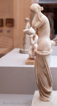Vénus anadyomène essorant ses cheveux, Pompéi, musée archéologique de Naples en Italie