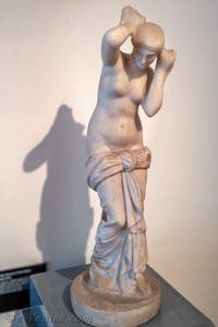 Vénus anadyomène, Temple d'Isis, Pompéi, musée archéologique de Naples en Italie