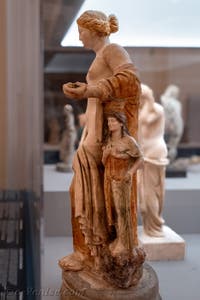 Vénus Lovatelli, Casa di Diomede, Pompéi, musée archéologique de Naples en Italie