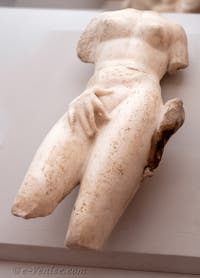 Aphrodite Pudique, Pompéi, musée archéologique de Naples en Italie