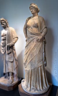 Vénus déesse protectrice, Temple d'Esculape, Pompéi, musée archéologique de Naples en Italie