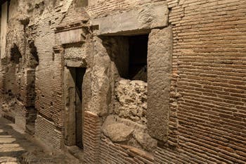 Erario, salle du trésor de la Neapolis souterraine sous la Basilique San Lorenzo Maggiore à Naples en Italie