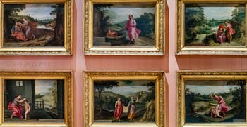 Peintures de Federico Zuccari, Salle du Grand Capitaine du Palais Royal de Naples
