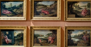 Peintures de Federico Zuccari, Salle du Grand Capitaine du Palais Royal de Naples