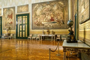 Le Salon d’Hercule ou Salon du Vice-Roi du Palais Royal de Naples en Italie