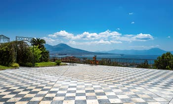 Le jardin-terrasse suspendu du Belvédère du palais royal de Naples