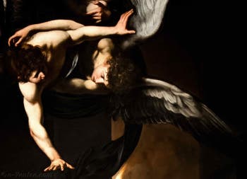 Caravage, les sept œuvres de Miséricorde, Pio Monte della Misericordia à Naples en Italie